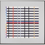 2 Yaacov Agam HOMMAGE du MONDRIAN Screenprints